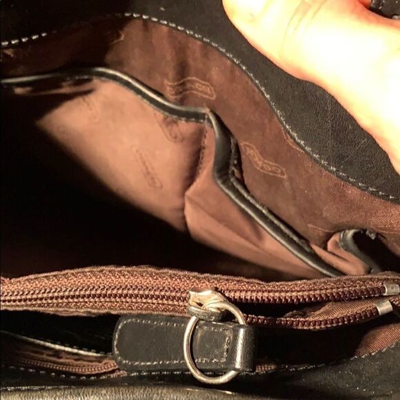 Euc Coach Legacy black leather tote purse bucket bag vintage c2w-9803 - Picture 10 of 12